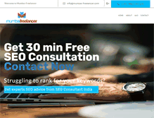 Tablet Screenshot of mumbai-freelancer.com